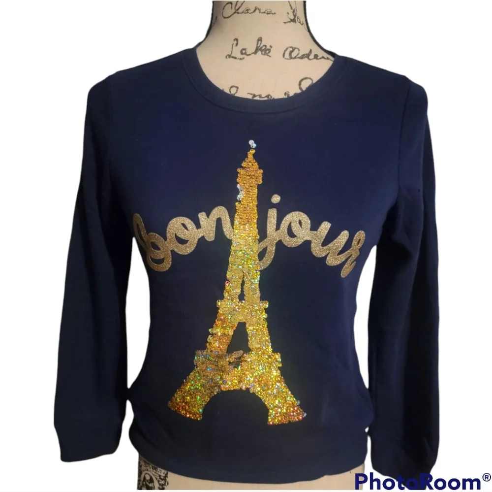 OshKosh 10/12 Bonjour Flip Shirt
